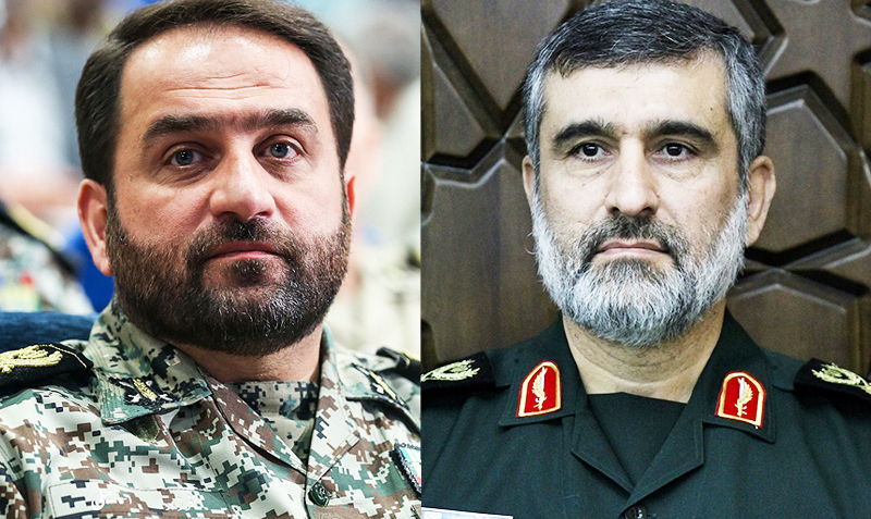 بازدید سردار حاجی‌زاده و امیر اسماعیلی از منطقه پدافندی تهران