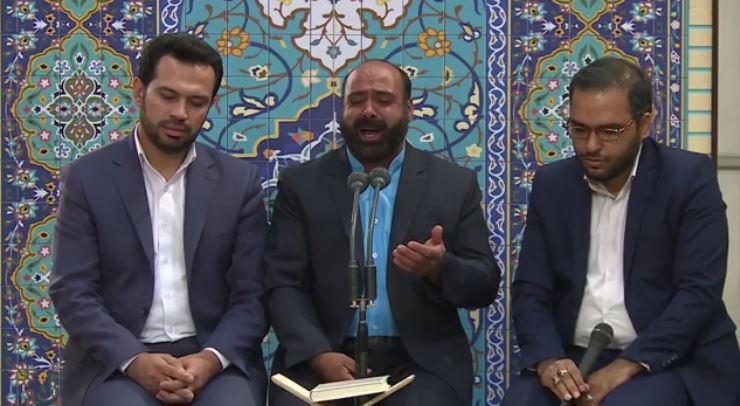 مناجاتخوانی حسن عبدی در محفل انس با قرآن در حضور رهبرانقلاب +فیلم مناجاتخوانی حسن عبدی در محفل انس با قرآن در حضور رهبرانقلاب +فیلم