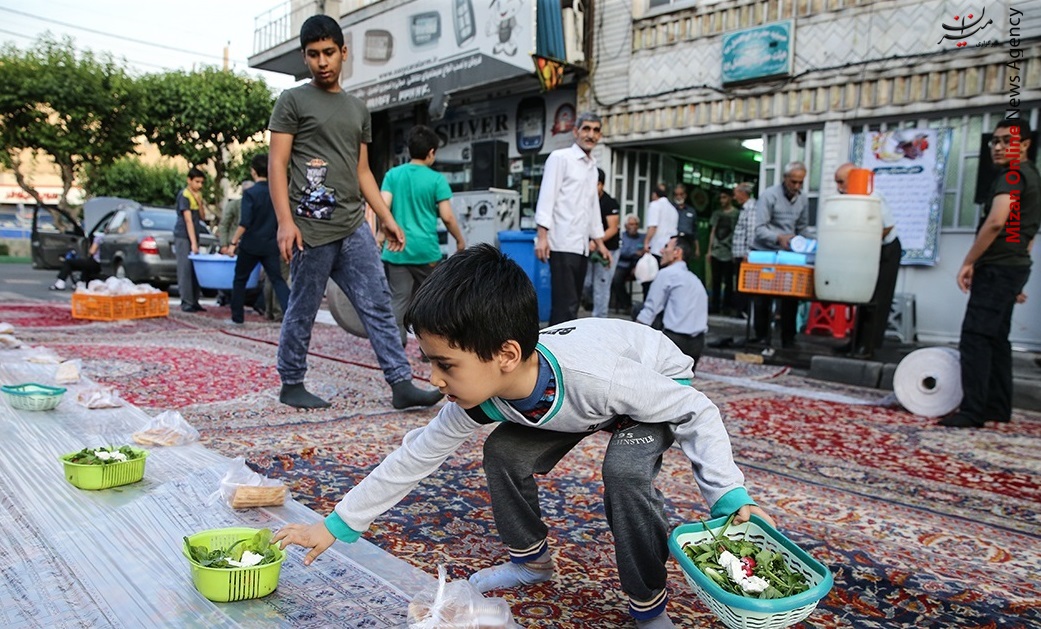 سفره‌های آسمانی در تهران
