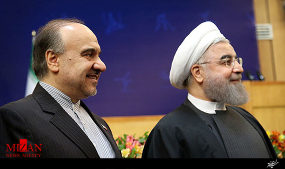تجلیل رییس جمهور از قهرمانان و فدراسیون‌های برتر کشور + فیلم