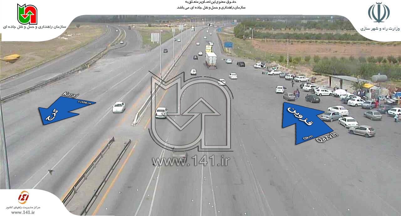 حرکت پر سرعت خودروها از قزوین تا تهران+ تصاویر حرکت پر سرعت خودروها از قزوین تا تهران+ تصاویر