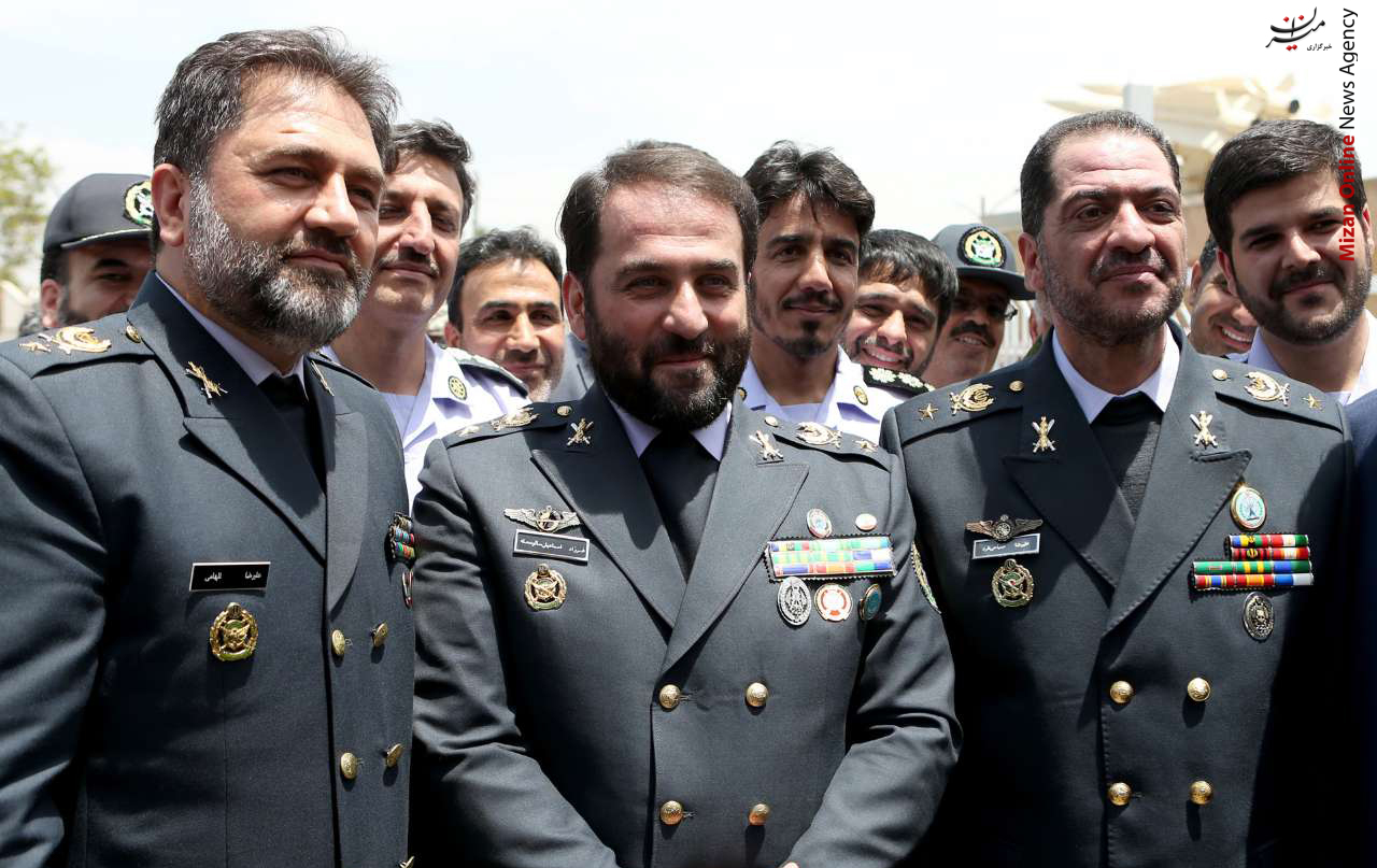 قرارگاه هوایی خاتم الانبیا (ص) آیین معارفه فرمانده جدید قرارگاه پدافند هوایی خاتم الانبیا (ص) +عکس