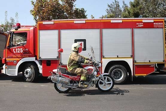 آماده باش آتش‌نشانان برای راهپیمایی روز قدس