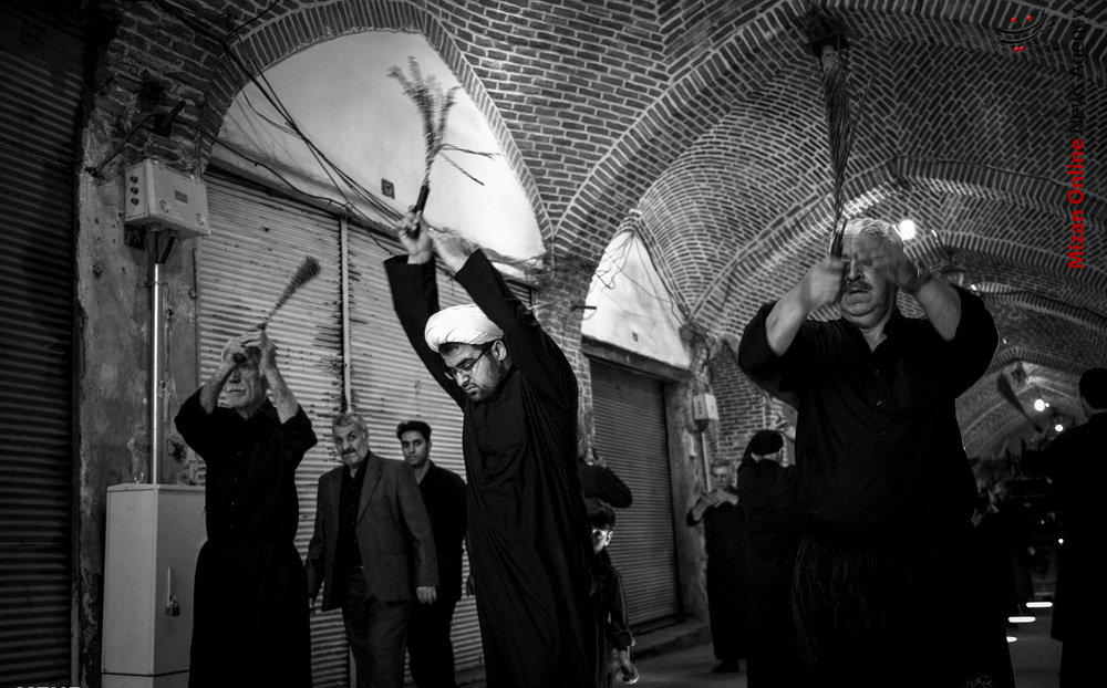 حضرت علی (ع) مراسم عزاداری در بازار تبریز به مناسبت شهادت حضرت علی (ع) +عکس