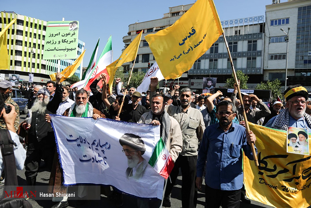 المیادین: میلیون‎ها ایران با حضور در روز قدس از انتفاضه فلسطین حمایت کردند/راهپیمایی میلیونی قدس در فلسطین برگزار می‎شود
