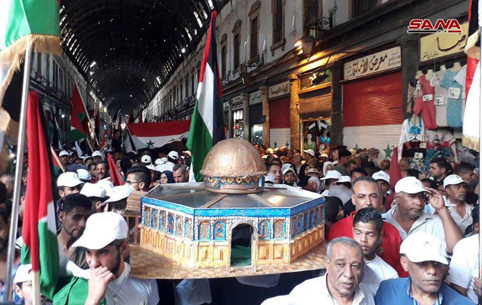 المیادین: میلیون‎ها ایرانی با حضور در روز قدس از انتفاضه فلسطین حمایت کردند/رویترز: ایران روز قدس را با مانور نظامی برگزار کرد/آی نیوز 24: مردم ایران در روز قدس حضور گسترده‎ای دارند/یدیعوت آحارانوت: همزمان با شروع راهپیمایی روز قدس، مردم ایران شعار مرگ بر اسرائیل سر دادند/واشنگتن پست: ایرانی‎ها در تظاهرات ضد اسرائیلی در روز قدس شرکت کردند/ حرکت هزاران فلسطینی به سمت مسجدالاقصی