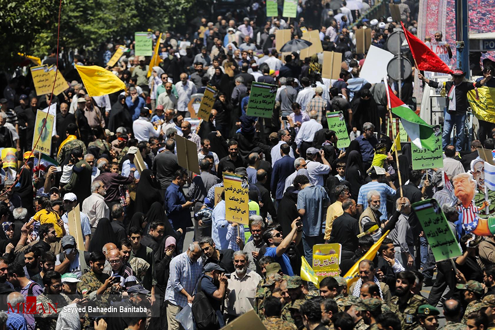 خدمات اورژانسی به ۱۰۸ تن از راهپیمایان روز قدس/ امداد رسانی ادامه دارد