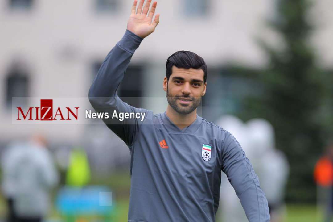 گزارش تصویری تمرین تیم ملی فوتبال ایران گزارش تصویری تمرین تیم ملی فوتبال ایران