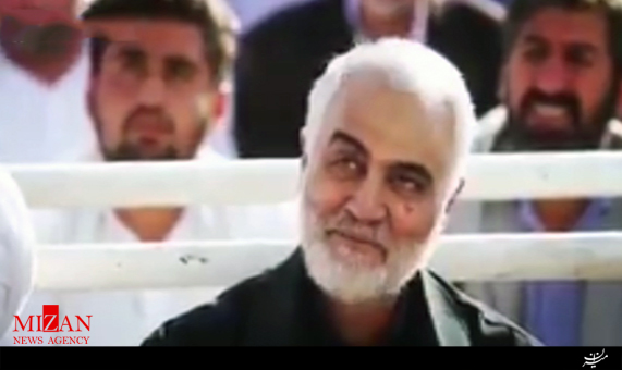 واکنش حاج قاسم سلیمانی به شعر صف اول میثم مطیعی + فیلم