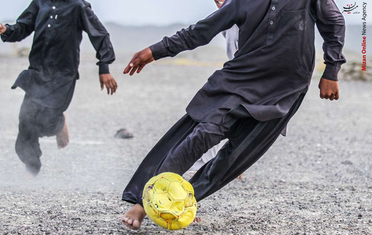 فوتبال در سنگلاخ +عکس