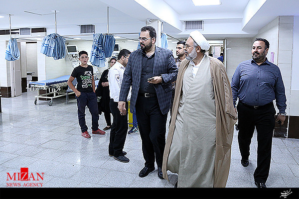 بازدید سرزده دادستان قزوین از بیمارستان شهید رجایی در جهت صیانت از حقوق عامه + عکس بازدید سرزده دادستان قزوین از بیمارستان شهید رجایی در جهت صیانت از حقوق عامه + عکس