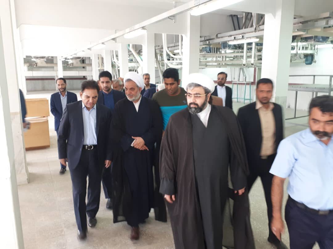 بازدید رئیس کل دادگستری و دادستان مرکز سیستان و بلوچستان از کارخانههای آرد زاهدان/ تاکید بر استفاده حداکثری از تجهیزات و فناوریهای موجود در جهت رونق اقتصادی بازدید رئیس کل دادگستری و دادستان مرکز سیستان و بلوچستان از کارخانههای آرد زاهدان/ تاکید بر استفاده حداکثری از تجهیزات و فناوریهای موجود در جهت رونق اقتصادی