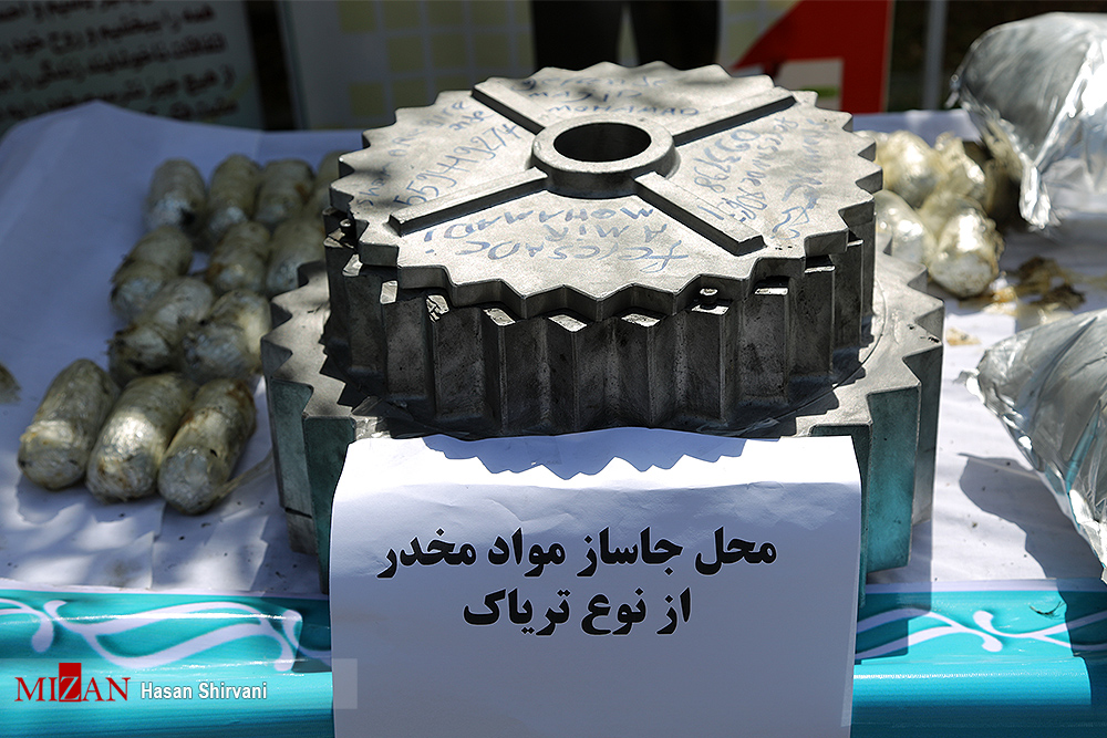 مواد مخدر جاسازی مواد مخدر در قطعات خودرو +عکس