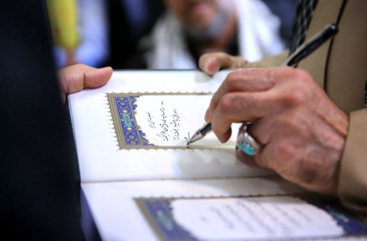 تصاویری از دیدار رهبر انقلاب با جانبازان حزب‌الله لبنان