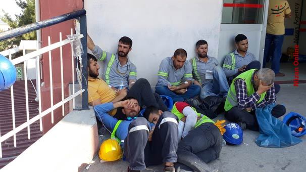 مسمومیت غذایی ۲۵۰ کارگر
