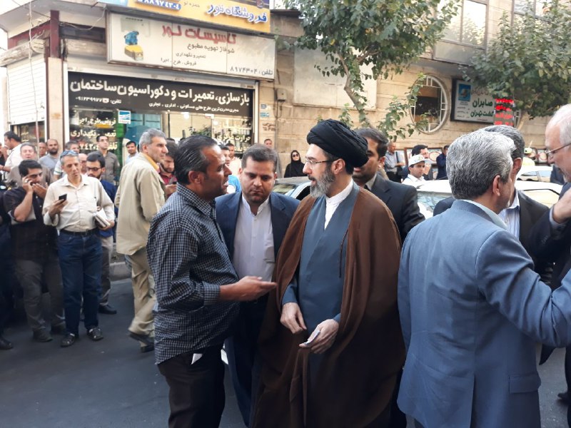 حضور حاج قاسم در مراسم ختم پدر سید وحید حقانیان/ چه کسانی حضور دارند؟ + عکس
