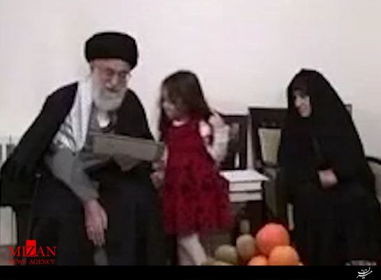 تصويری كه آرميتا برای رهبرانقلاب از روز حادثه ترور پدرش نقاشی كرد +فیلم تصويری كه آرميتا برای رهبرانقلاب از روز حادثه ترور پدرش نقاشی كرد +فیلم