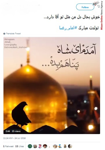 ولادت امام رضا