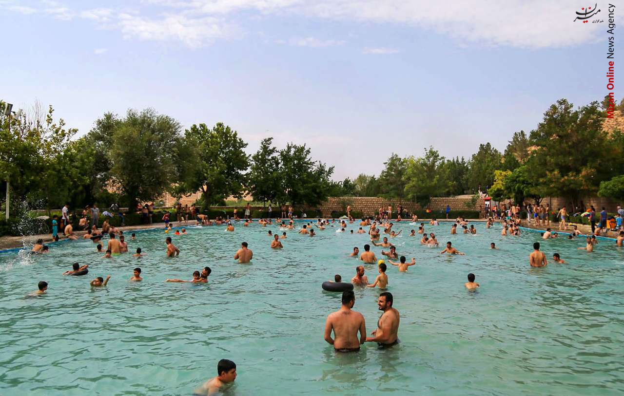 گرمای تابستان بجنورد؛ فرار از گرمای تابستان +عکس