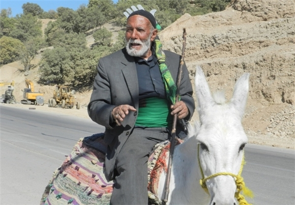 عزاداری منحصر به فرد پیرمرد 75 ساله