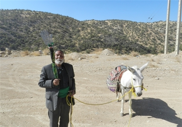 عزاداری منحصر به فرد پیرمرد 75 ساله