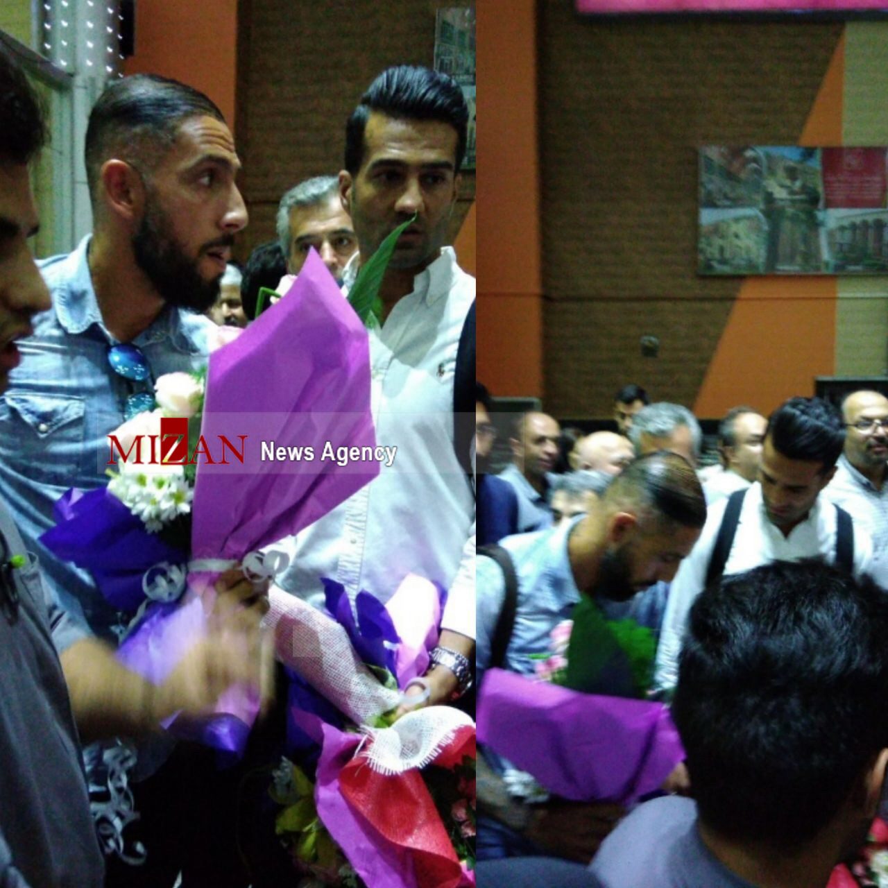 ورود شجاعی و دژاگه به تبریز با استقبال هواداران تراکتورسازی+ عکس ورود شجاعی و دژاگه به تبریز با استقبال هواداران تراکتورسازی+ عکس