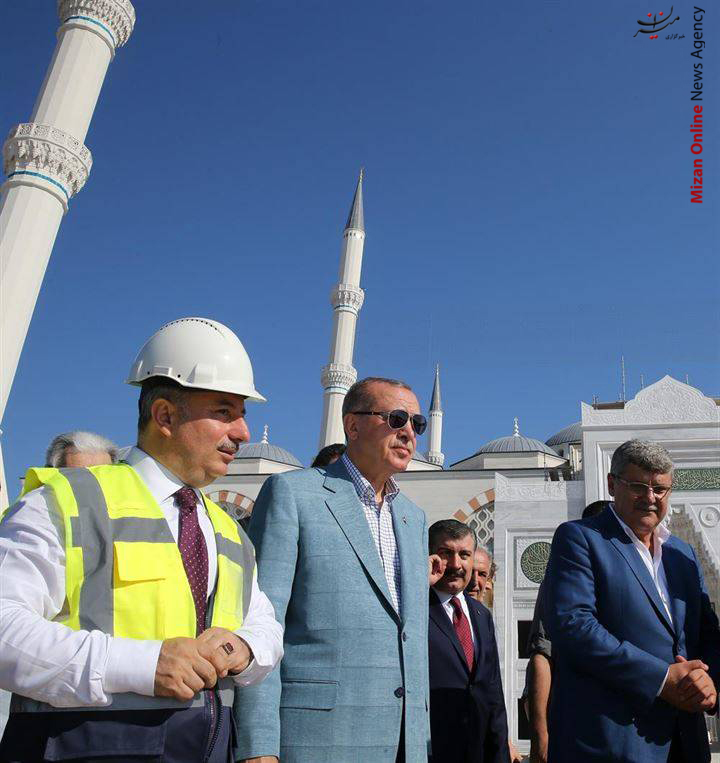 محافظت از اردوغان با ضدهوایی +عکس