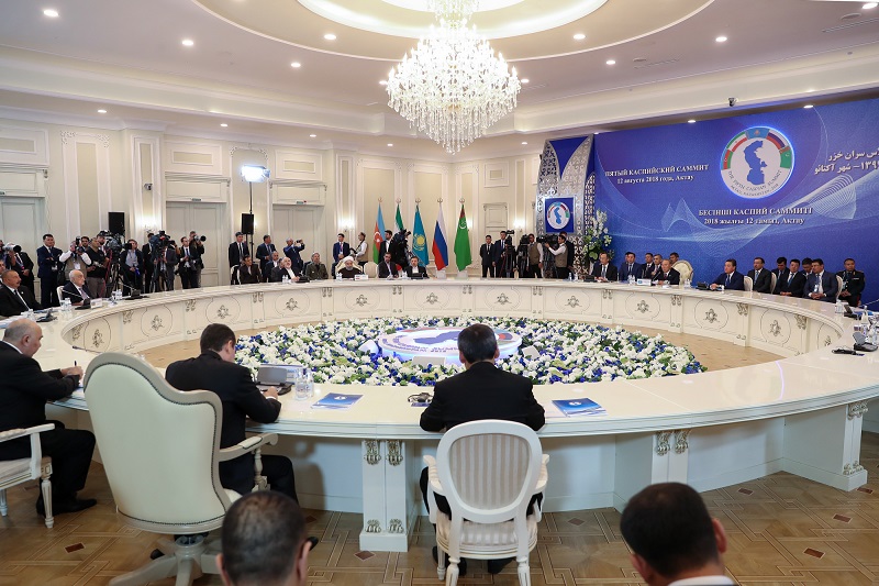 دریای خزر دریای صلح، همدلی، حسن همجواری و همکاری‌های مؤثر بین‌المللی است + متن کامل بیانیه