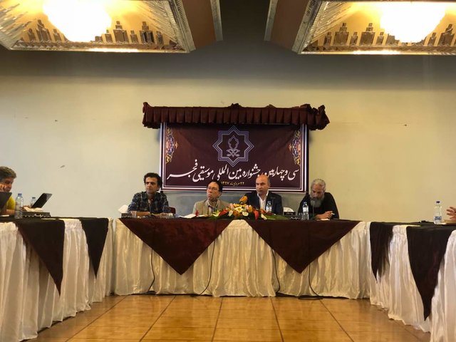 نشست خبری  خبری سی و چهارمین جشنواره موسیقی فجر برگزار شد