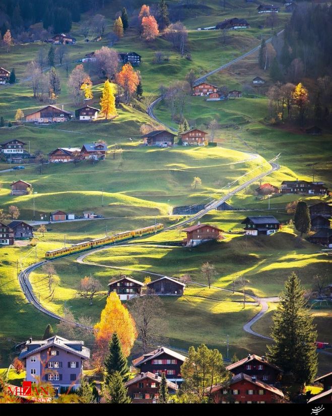 خودنمایی روستایی با نام Grindelwald؛ در سوئیس +تصاویر خودنمایی روستایی با نام Grindelwald؛ در سوئیس +تصاویر
