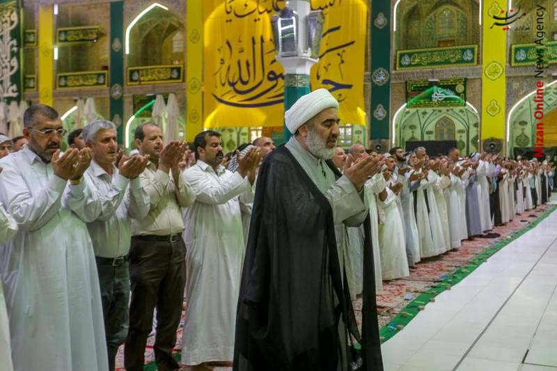 نجف اشرف مملو از زائران علوی +عکس