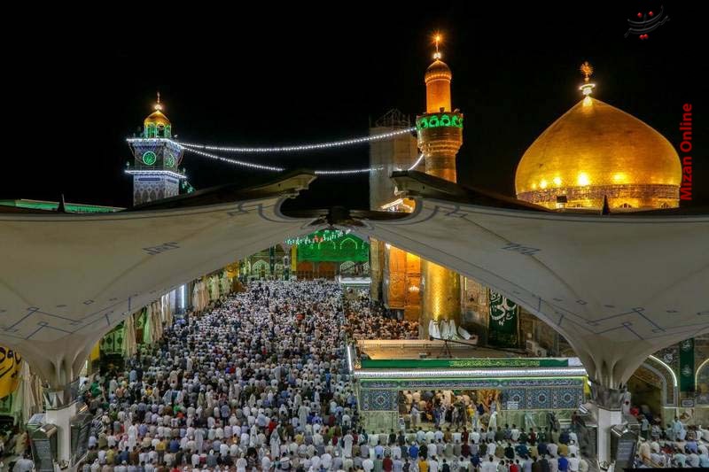 نجف اشرف مملو از زائران علوی +عکس