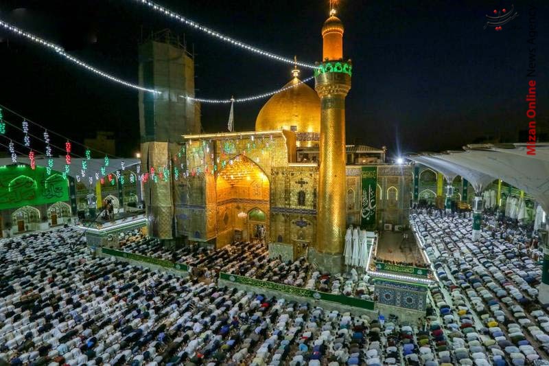 نجف اشرف مملو از زائران علوی +عکس