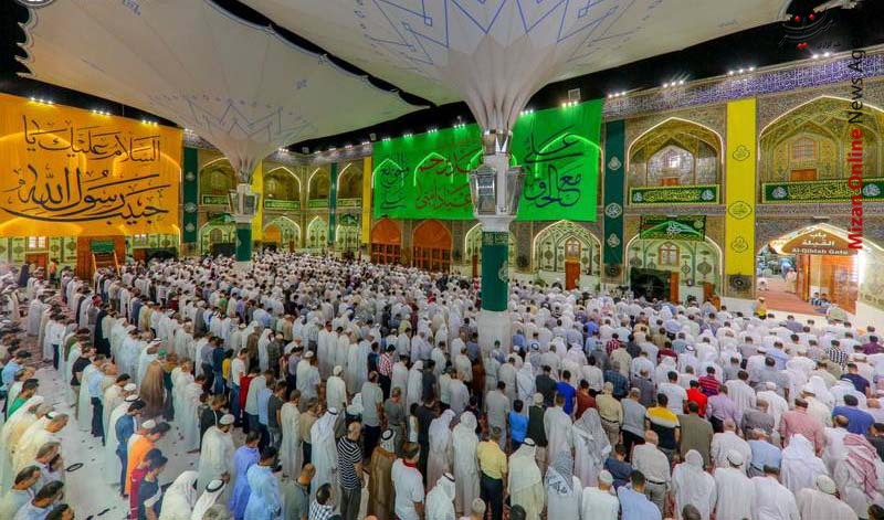 نجف اشرف مملو از زائران علوی +عکس