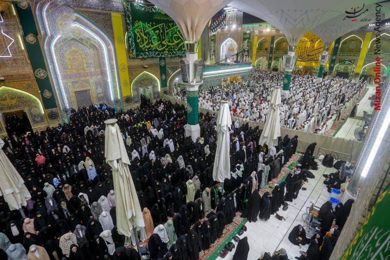نجف اشرف مملو از زائران علوی +عکس