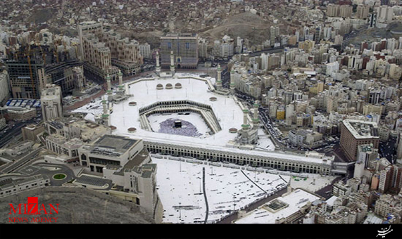نمایی متفاوت از مسجدالحرام نمایی متفاوت از مسجدالحرام + فیلم