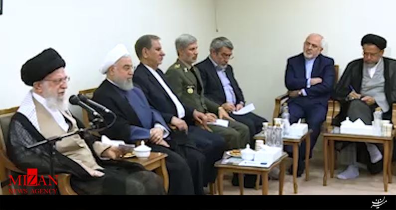 پاسخ رهبر انقلاب درباره آتش نزدن برجام +فیلم