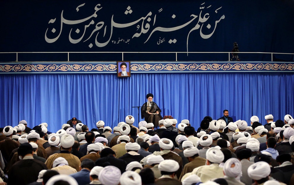نخستین جلسه درس خارج فقه حضرت آیت‌الله خامنه‌ای در سال تحصیلی جدید برگزار شد