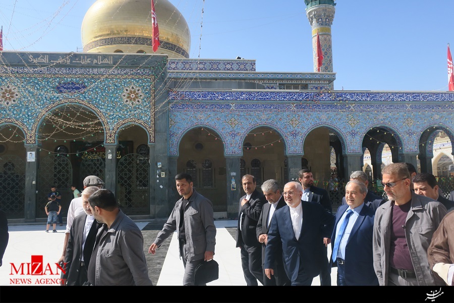 زیارت وزیر امور خارجه از حرم حضرت زینب (س) +فیلم زیارت وزیر امور خارجه از حرم حضرت زینب (س) +فیلم