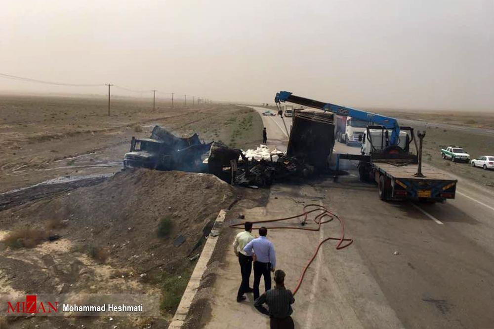 جزئیات حادثه واژگونی و حریق دردناک تیبا در سبزوار جزئیات حادثه واژگونی و حریق دردناک تیبا در سبزوار