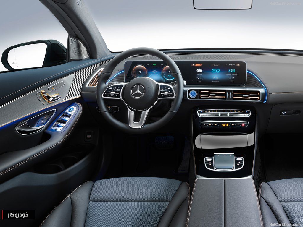 تصاویری از یک کراس اوور کاملا برقی به نام؛ Mercedes Benz EQC 2020 تصاویری از یک کراس اوور کاملا برقی به نام؛ Mercedes Benz EQC 2020