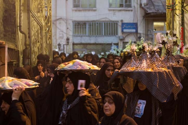 وداع با پیکر شهید سیدسجاد خلیلی +عکس