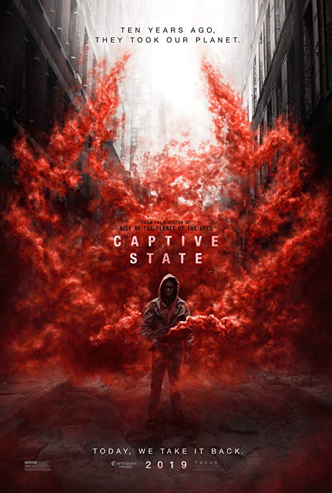 فیلم سینمایی پوستر فیلم سینمایی اسیر دولت رونمایی شد/اشغال زمین توسط نیروهای فرازمینی////////////////////دپو