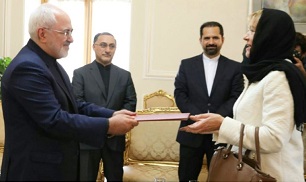 سفرای جدید بلژیک، هلند و قطر رونوشت استوانامه خود را تسلیم وزیر امور خارجه کردند