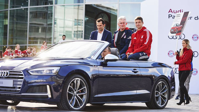 رقابت BMW و آئودی برای قرارداد با باشگاه آلمانی / بایرن مونیخ ماشین خود را عوض می کند! رقابت BMW و آئودی برای قرارداد با باشگاه آلمانی / بایرن مونیخ ماشین خود را عوض می کند!