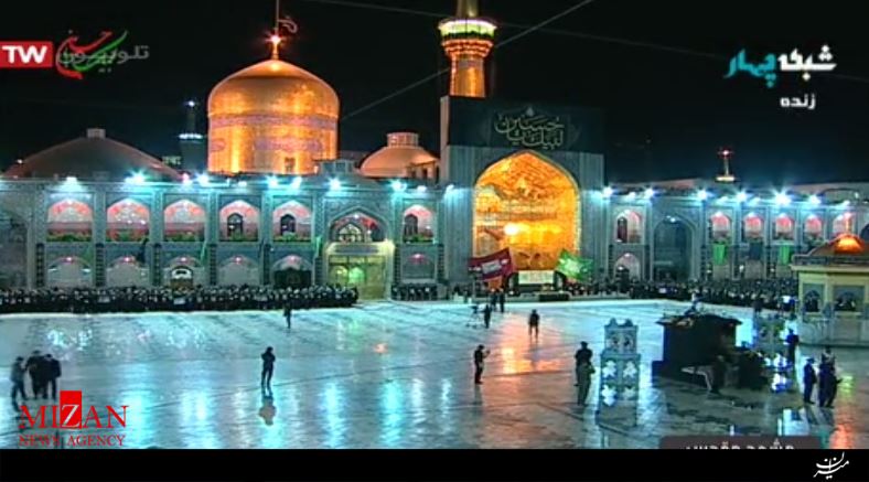 مراسم عزاداری شب عاشورا در مشهد مقدس +فیلم مراسم عزاداری شب عاشورا در مشهد مقدس +فیلم