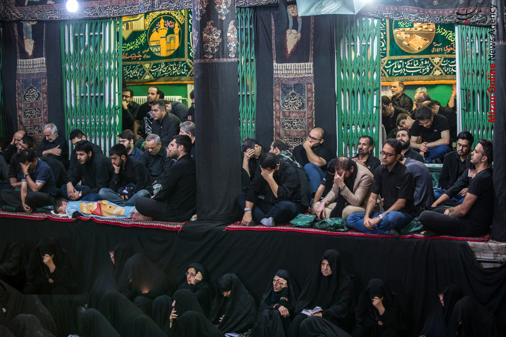 عزاداری عاشورای حسینی تهران +عکس