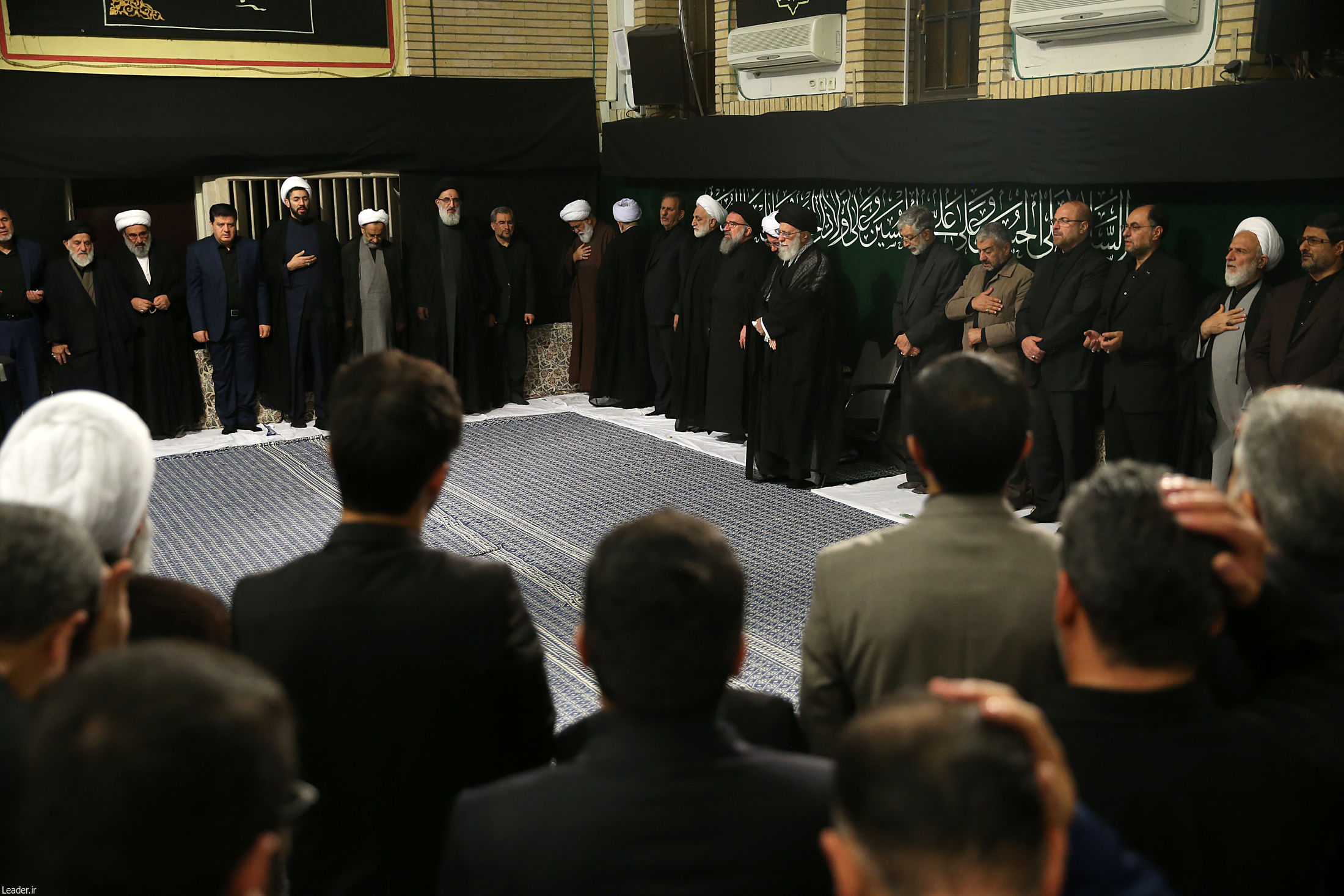 مراسم عزاداری شام غریبان حضرت اباعبدالله الحسین (ع) در حسینیه امام خمینی برگزار شد