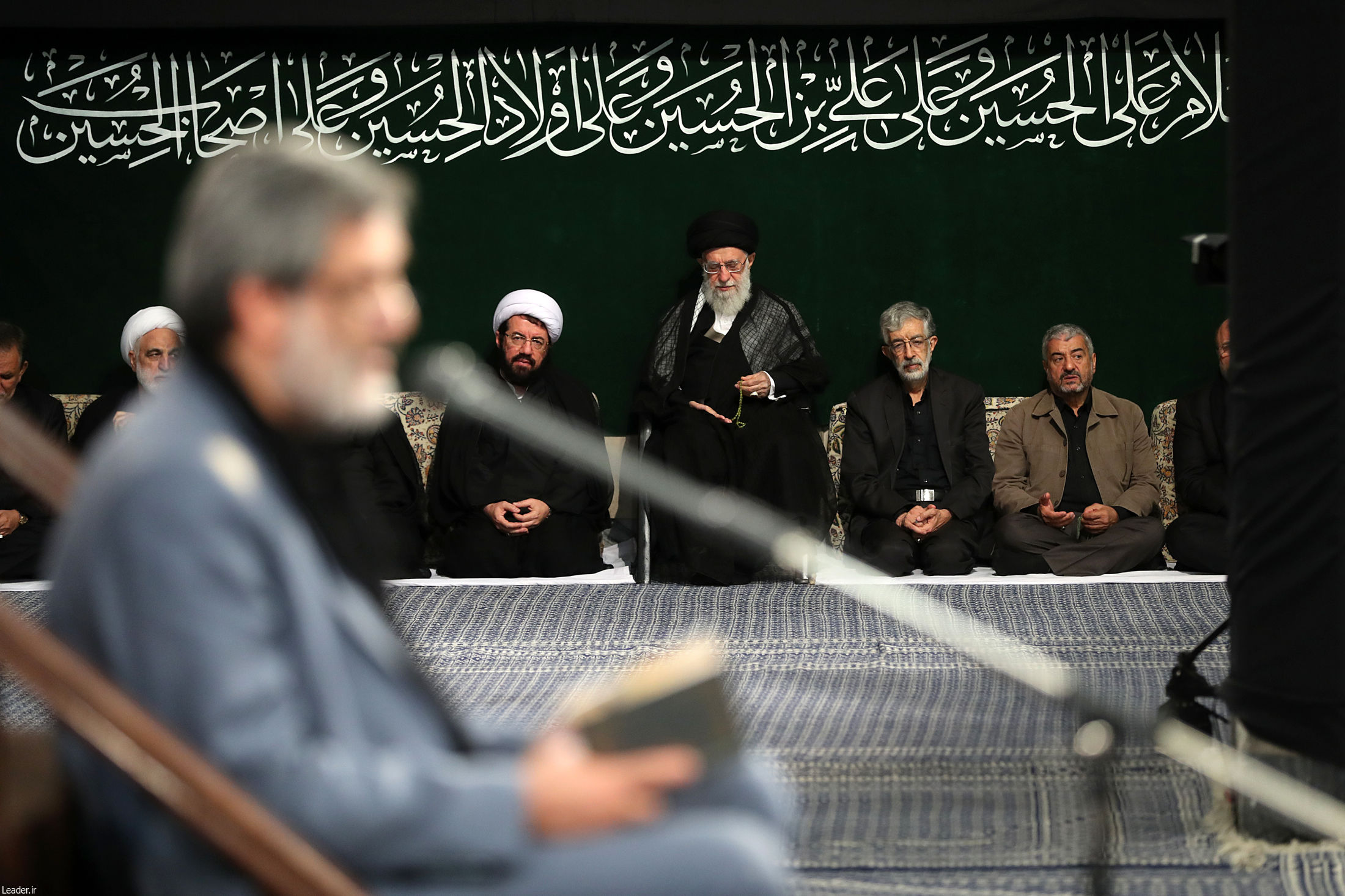 مراسم عزاداری شام غریبان حضرت اباعبدالله الحسین (ع) در حسینیه امام خمینی برگزار شد