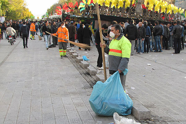 اکران طرح‌های فرهنگی روی ۲۷۰ بیلبورد، رفت و روب اطراف هیئات، تکایا و مساجد